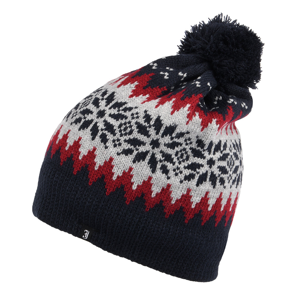 Bonnet à Pompon Hiver Aspen bleu marine JAXON & JAMES