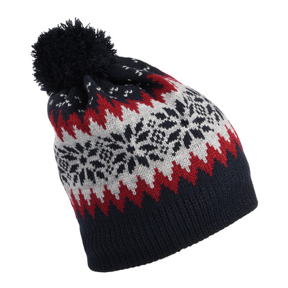 Bonnet à Pompon Hiver Aspen bleu marine JAXON & JAMES