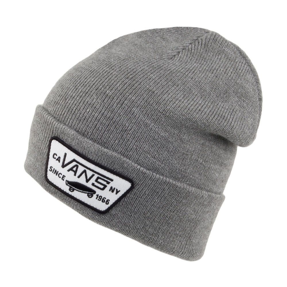 Bonnet Milford gris chiné VANS