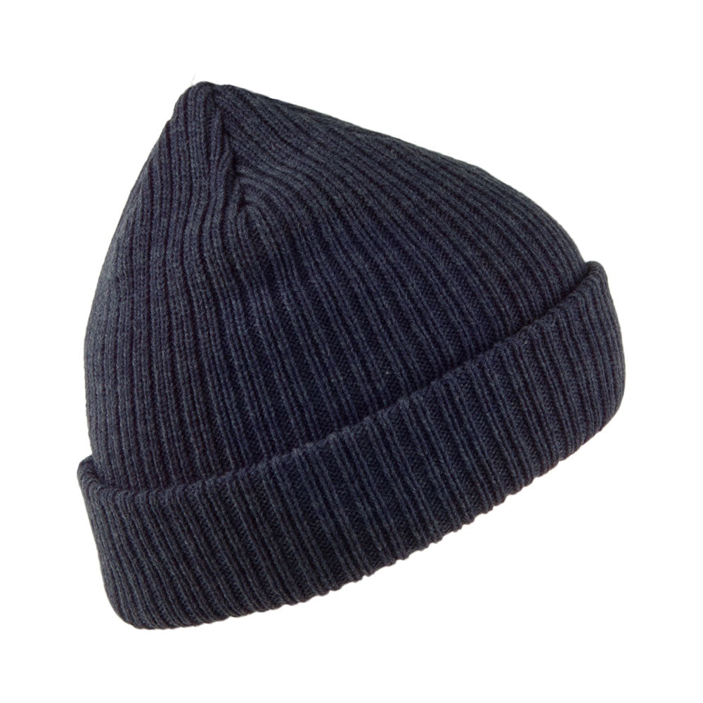 Bonnet à Revers Arcade bleu marine chiné BILLABONG