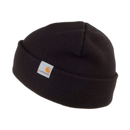 Bonnet Stratus Short Watch noir CARHARTT WIP