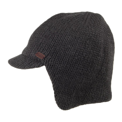Bonnet à Visière et Protège-Oreilles gris KUSAN