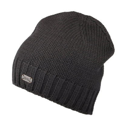 Bonnet Marin en Laine Mérinos anthracite KUSAN