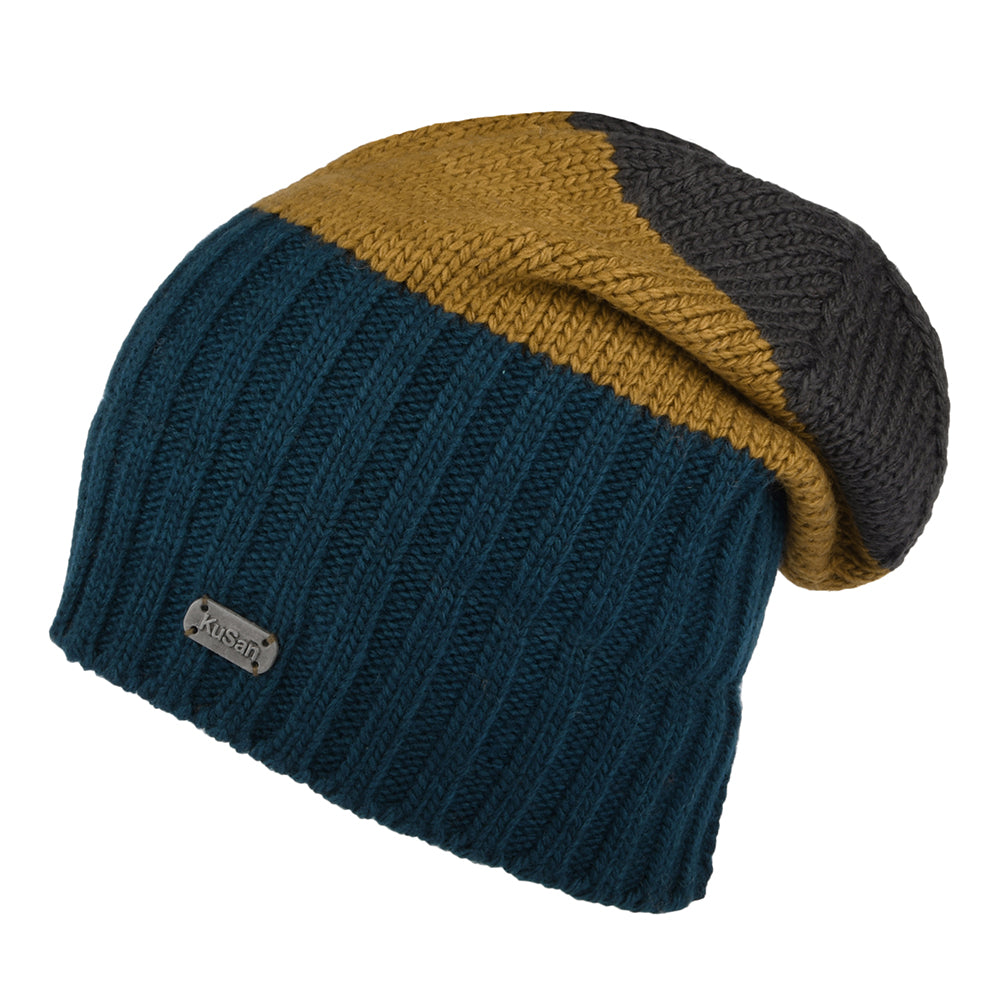Bonnet Long en Laine Mérinos multicolore KUSAN