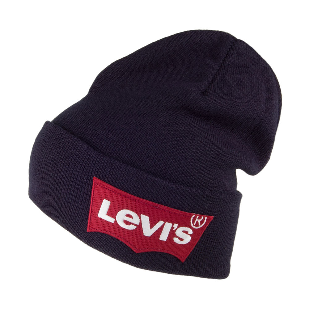 Bonnet Oversized Batwing bleu marine LEVI'S