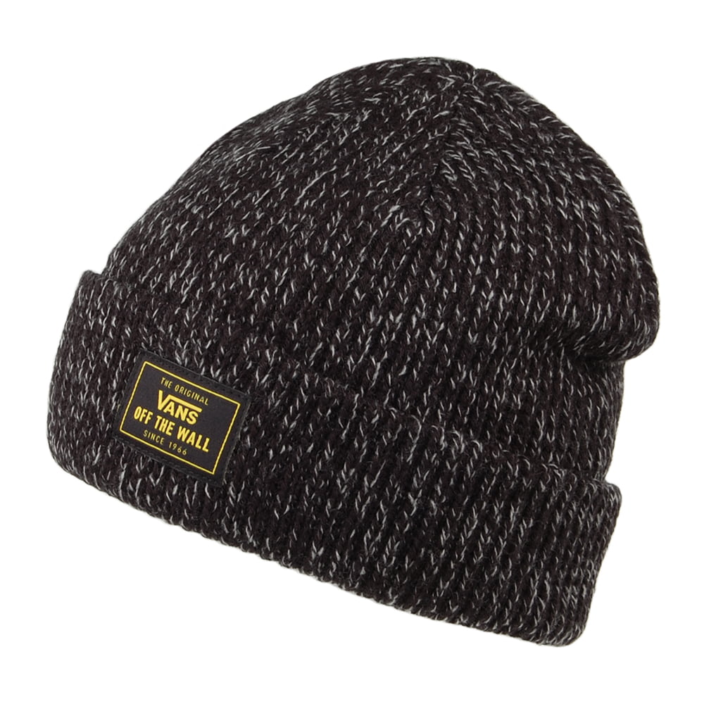 Bonnet Bruckner noir chiné VANS