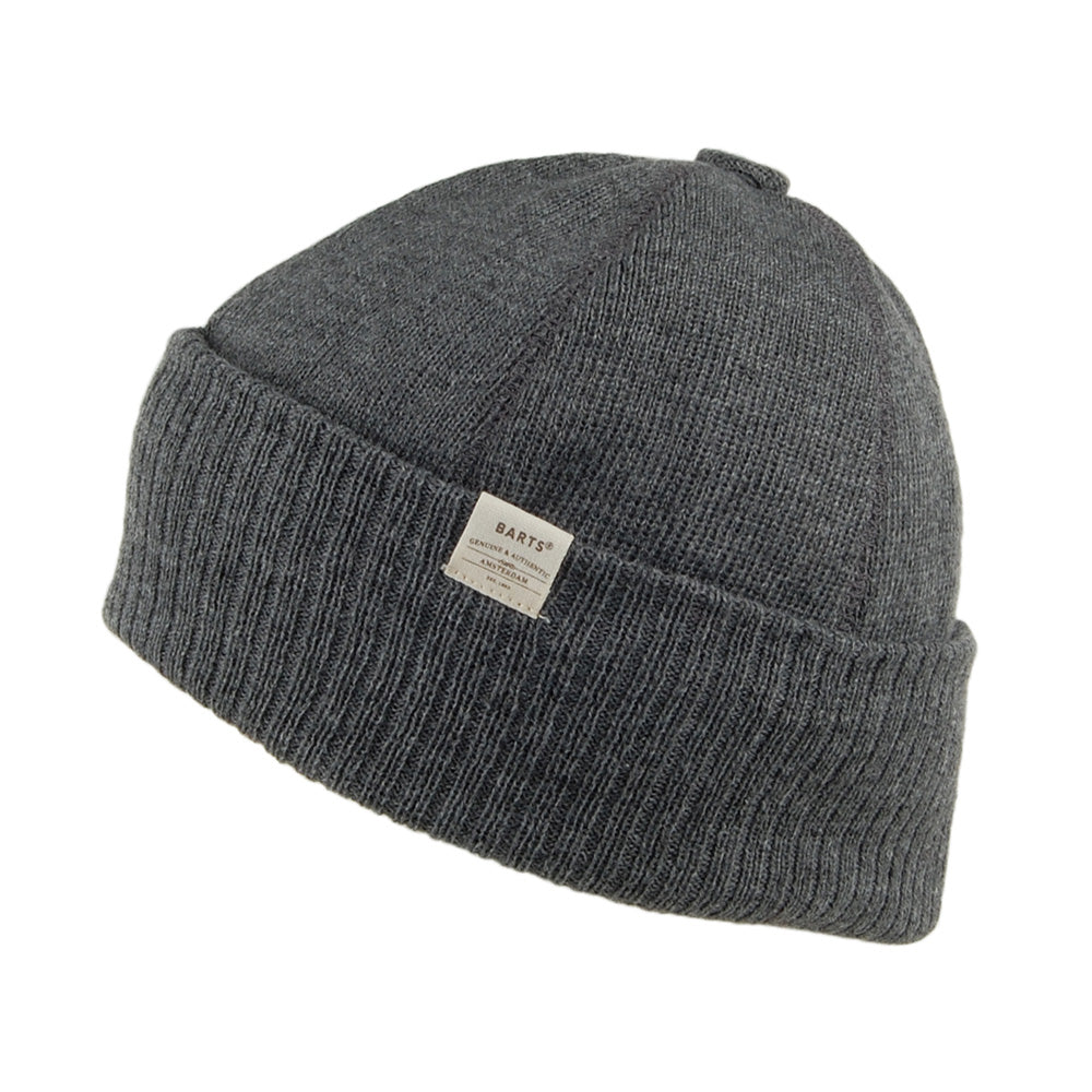 Bonnet à Bouton et Revers Lyon gris BARTS