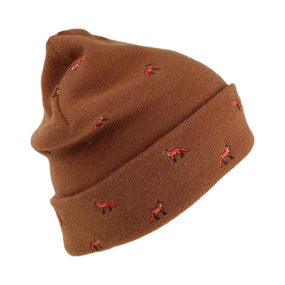 Bonnet à Revers Renards Vinson toffee BARTS