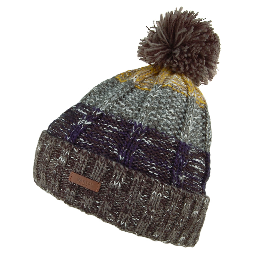 Bonnet à Pompon Vista anthracite BARTS