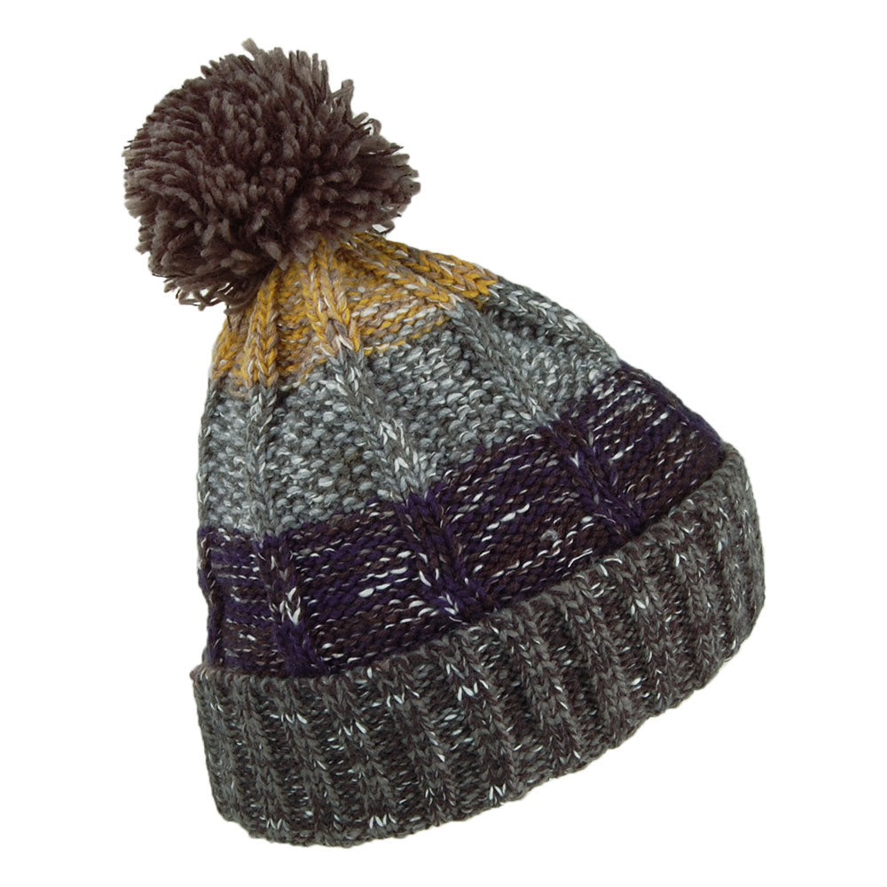 Bonnet à Pompon Vista anthracite BARTS