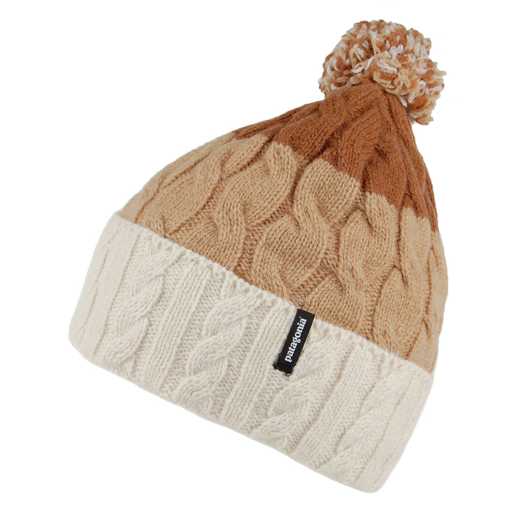 Bonnet à Pompon Pom crème-beige sable PATAGONIA