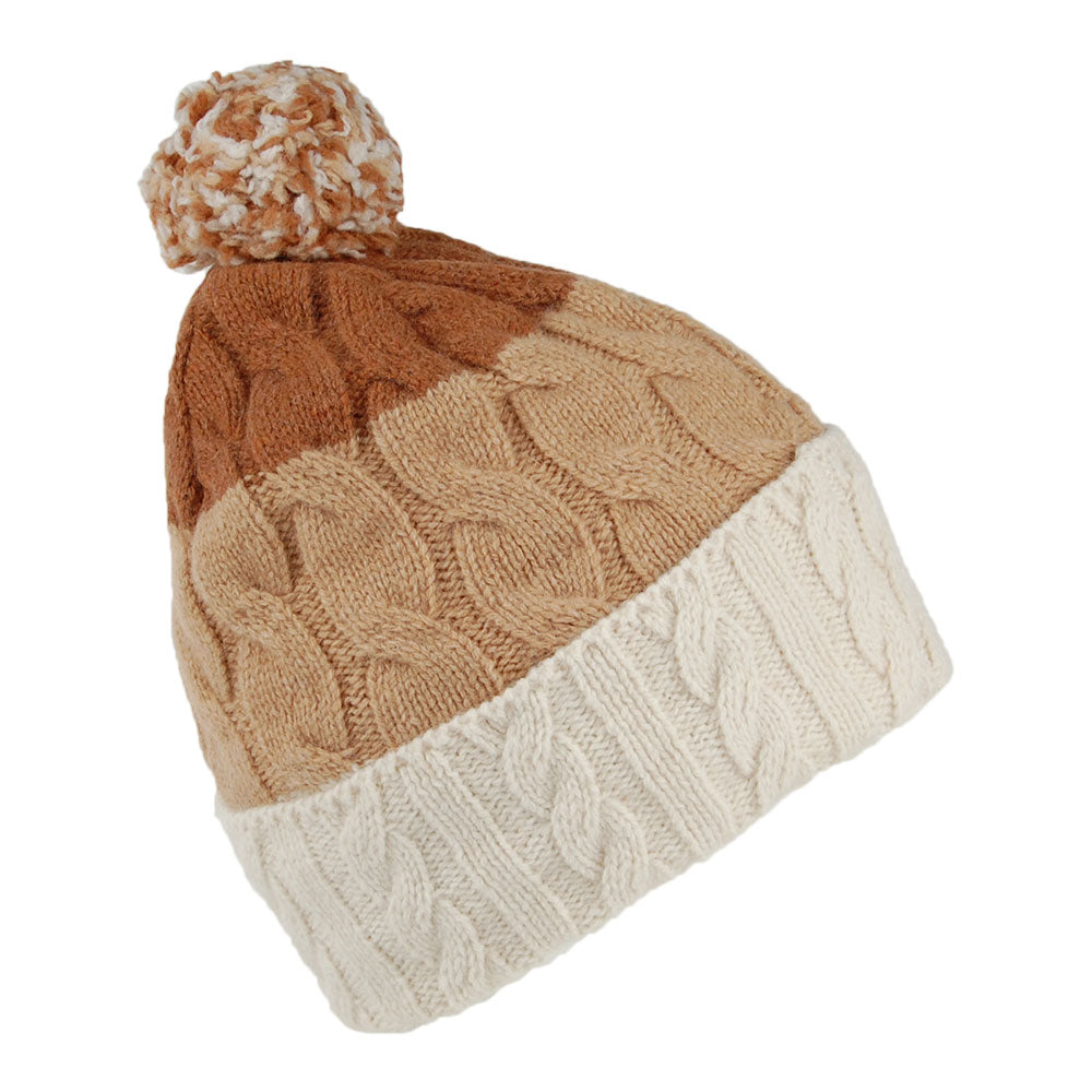 Bonnet à Pompon Pom crème-beige sable PATAGONIA