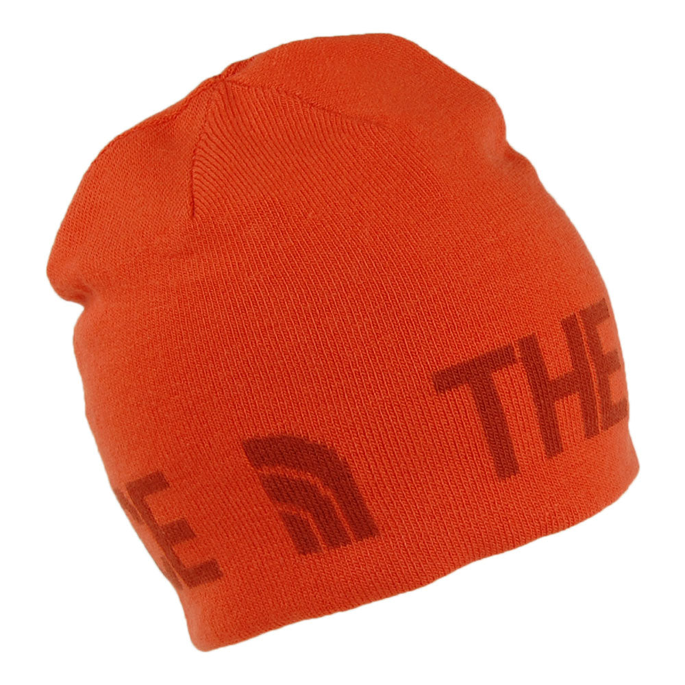 Bonnet Réversible TNF Banner orange-rouge THE NORTH FACE