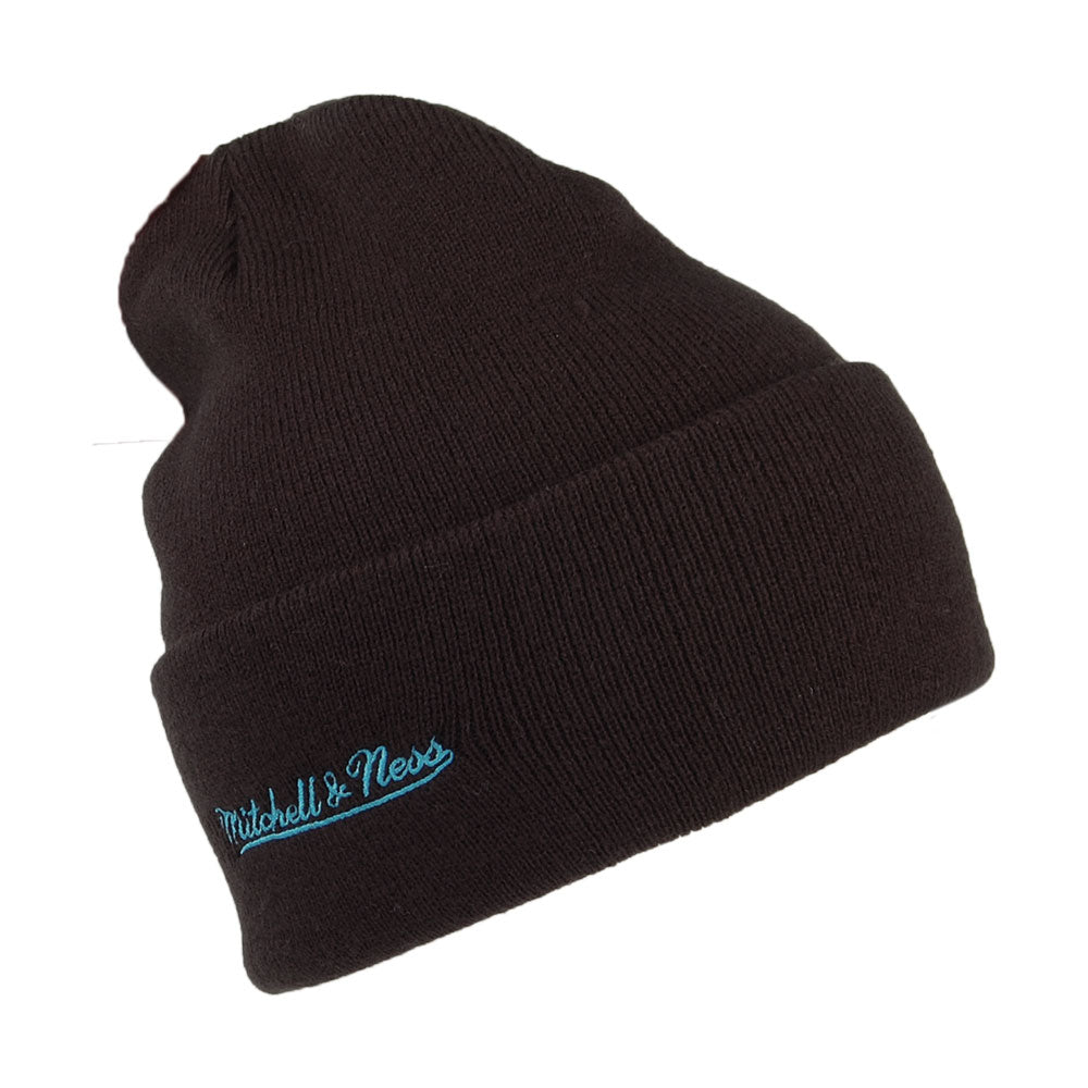 Bonnet NBA Team Logo Cuff Knit Utah Jazz noir MITCHELL & NESS