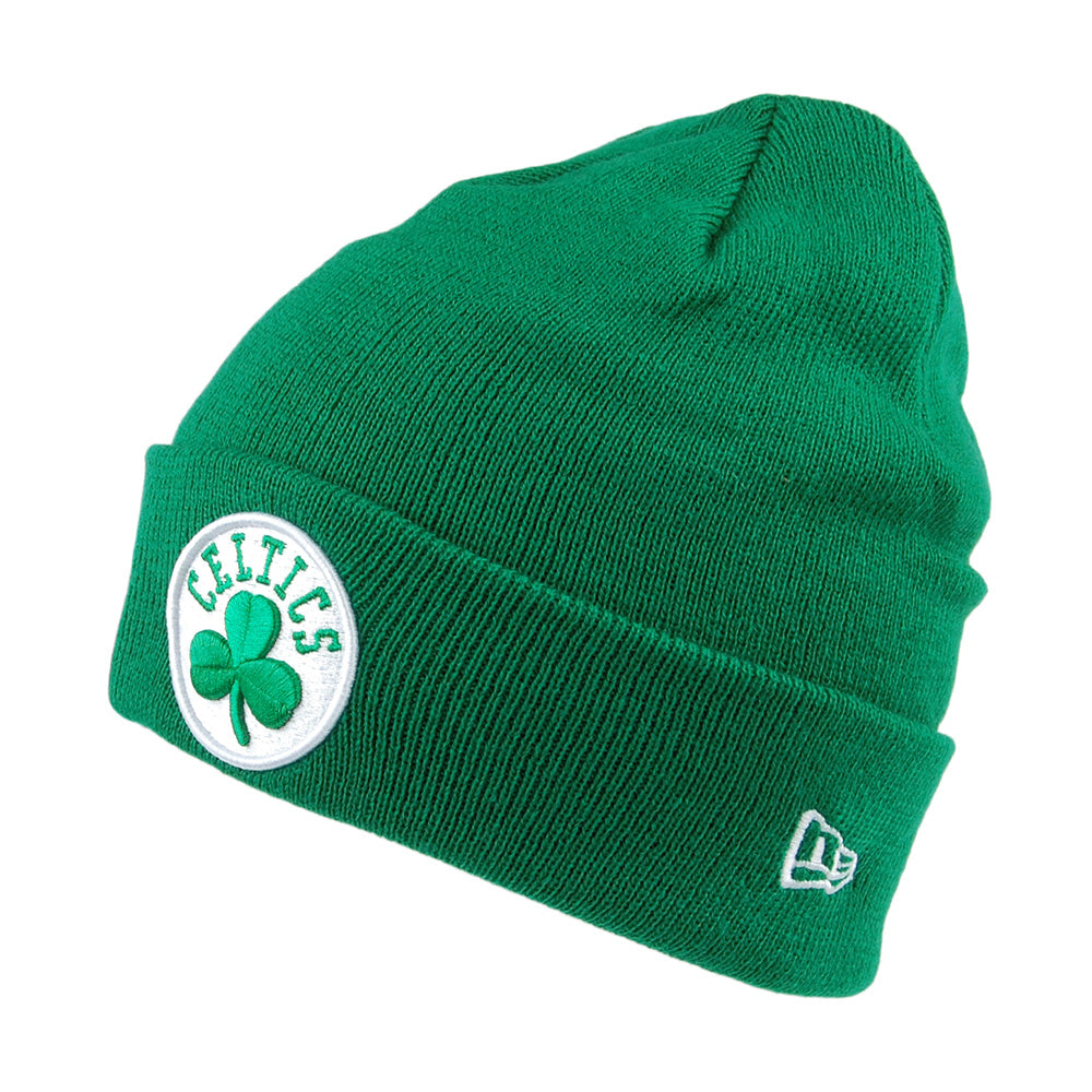 Bonnet NBA Team Cuff Knit Boston Celtics vert NEW ERA