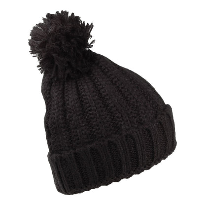 Bonnet à Pompon Tricot Grosse Maille noir O'NEILL