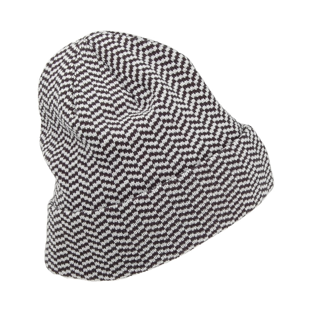 Bonnet Heritage Cuffed bleu marine-blanc NEW ERA