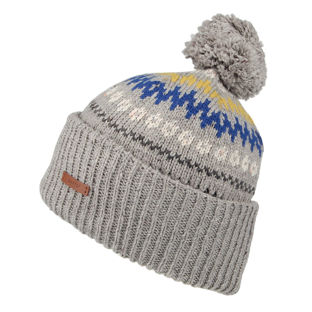 Bonnet à Pompon Eljar gris BARTS