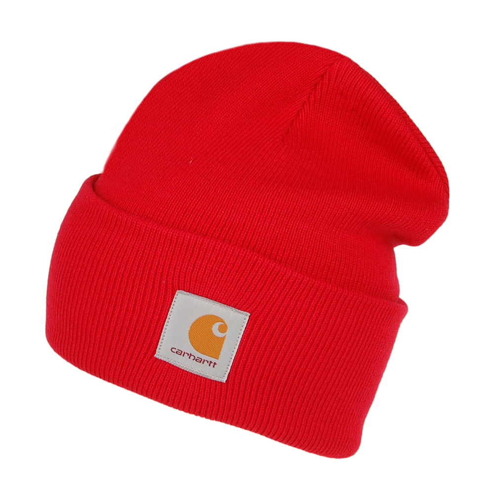 Bonnet Watch Cap rouge pompier CARHARTT WIP