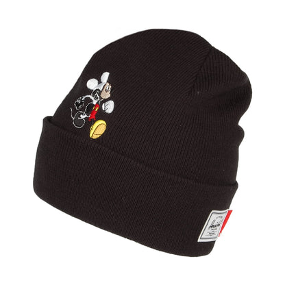 Bonnet Elmer Mickey Mouse noir HERSCHEL SUPPLY CO.