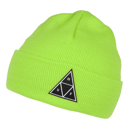 Bonnet Triple Triangle II citron vert HUF