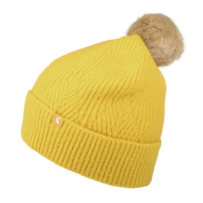 Bonnet à Pompon Thurley moutarde JOULES