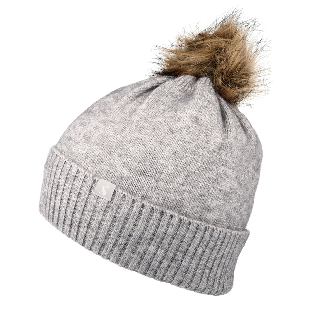 Bonnet à Pompon Abeilles Stafford gris JOULES