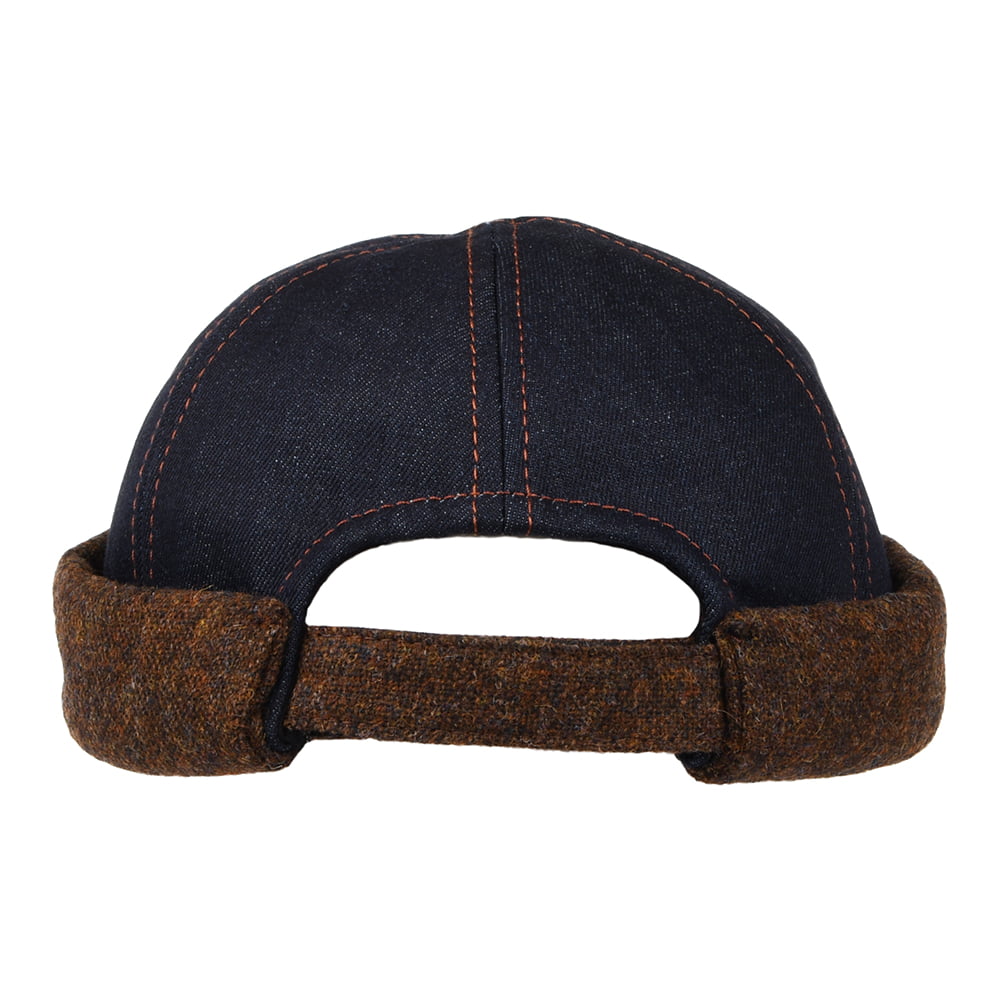 Bonnet Miki Breton en Jean et Tweed denim STETSON