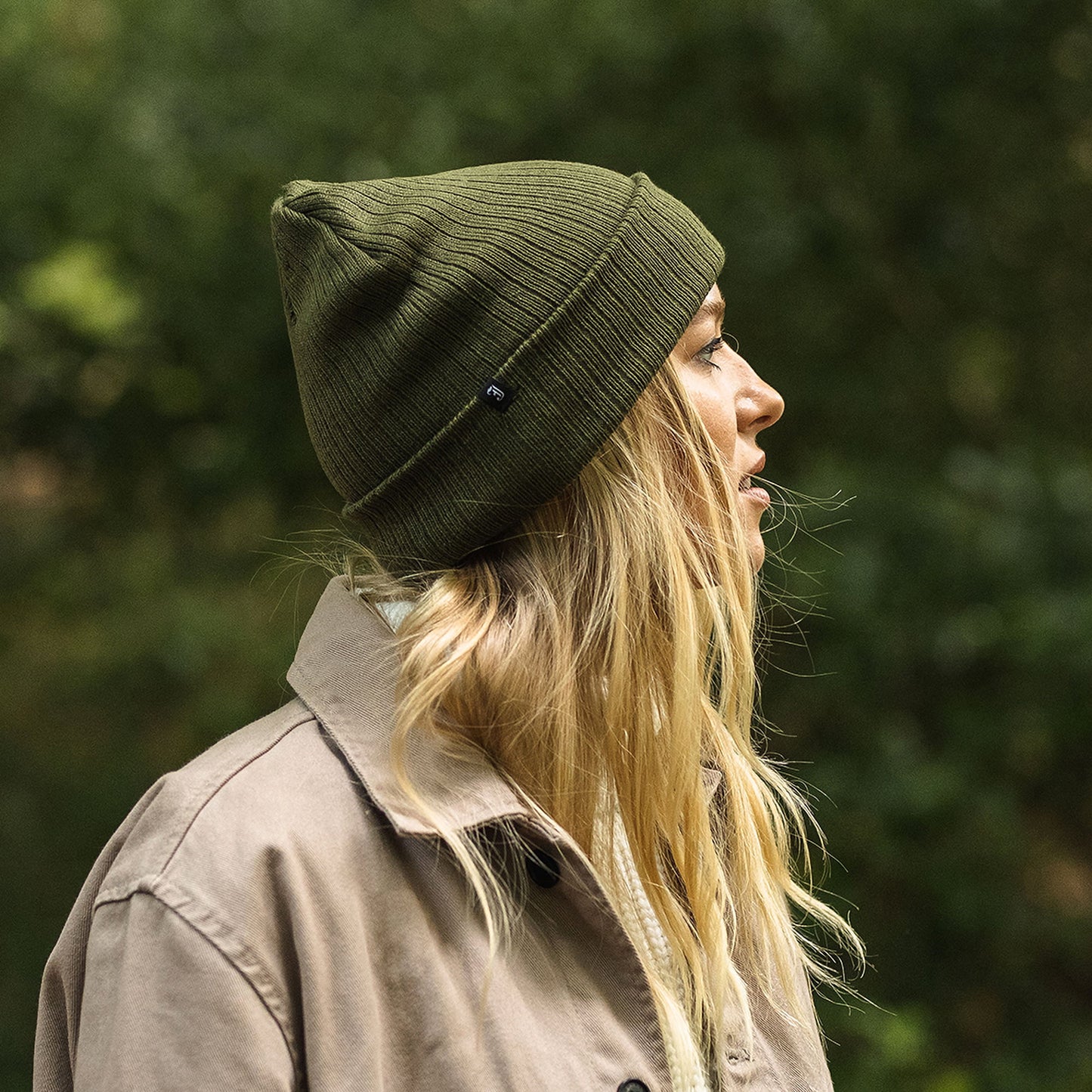 Bonnet Long Côtelé olive JAXON & JAMES