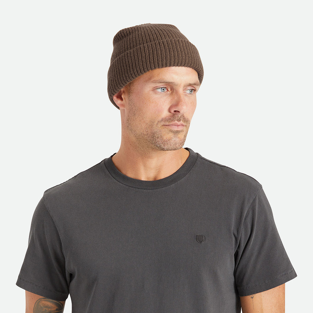 Bonnet à Revers Heist marron BRIXTON