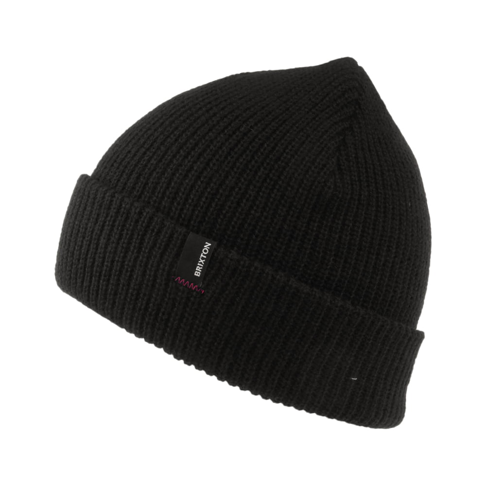 Bonnet à Revers Heist noir BRIXTON