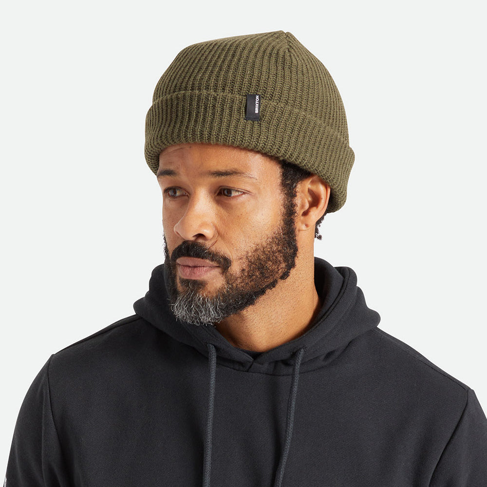 Bonnet à Revers Heist olive BRIXTON