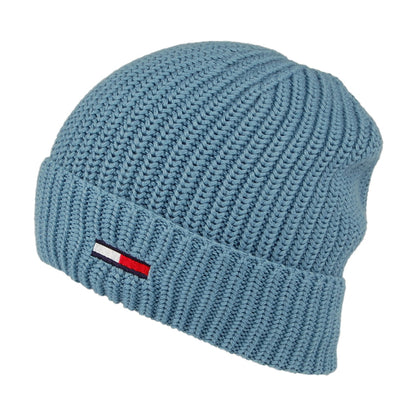 Bonnet Côtelé TJM Flag bleu clair TOMMY HILFIGER