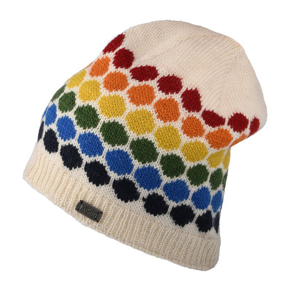 Bonnet Long Colour Theory blanc-multi KUSAN
