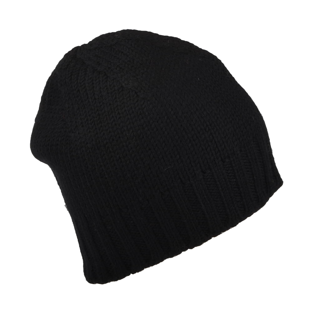 Bonnet Marin en Laine Mérinos noir KUSAN