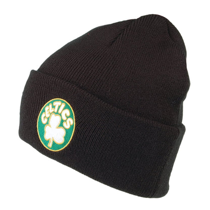 Bonnet NBA Team Logo Cuff Knit Boston Celtics noir MITCHELL & NESS