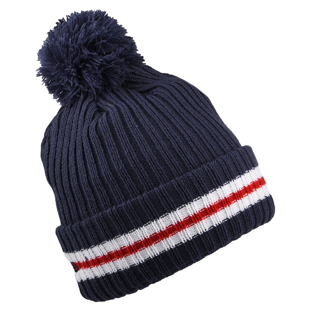 Bonnet à Pompon Heritage Rugby Football Union bleu marine NEW ERA