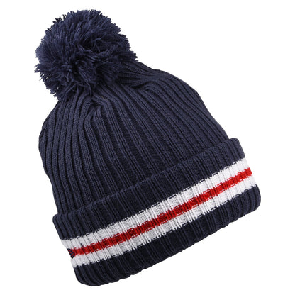 Bonnet à Pompon Heritage Rugby Football Union bleu marine NEW ERA