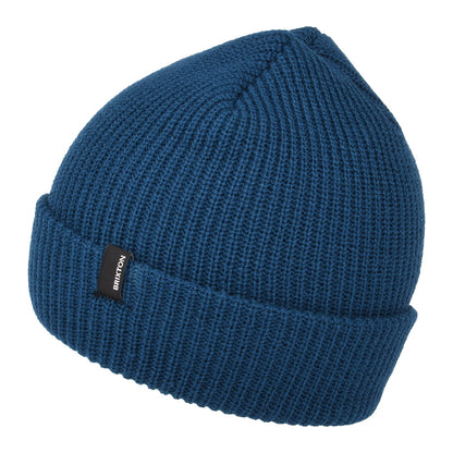 Bonnet à Revers Heist bleu moyen BRIXTON