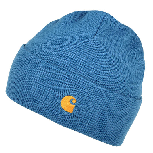 Bonnet à Revers Chase bleu CARHARTT WIP