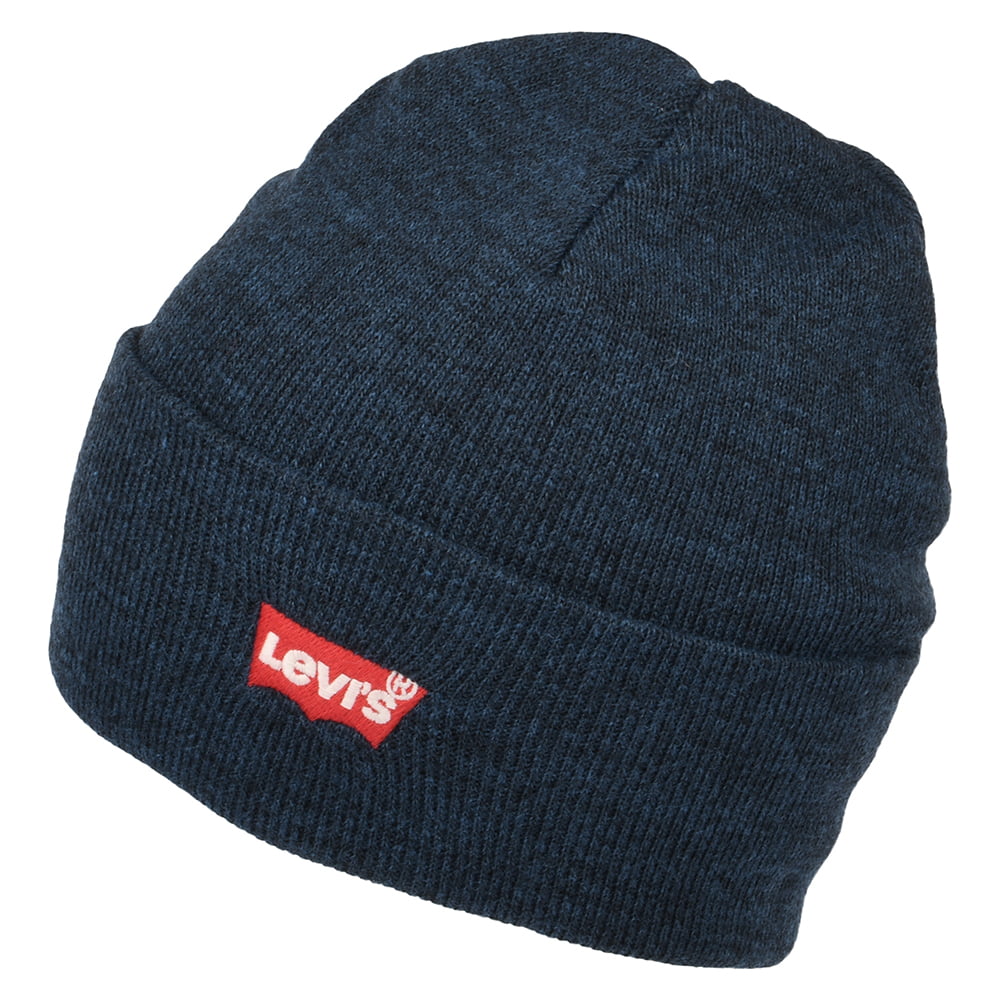Bonnet Long Red Batwing Embroidery bleu marine LEVI'S