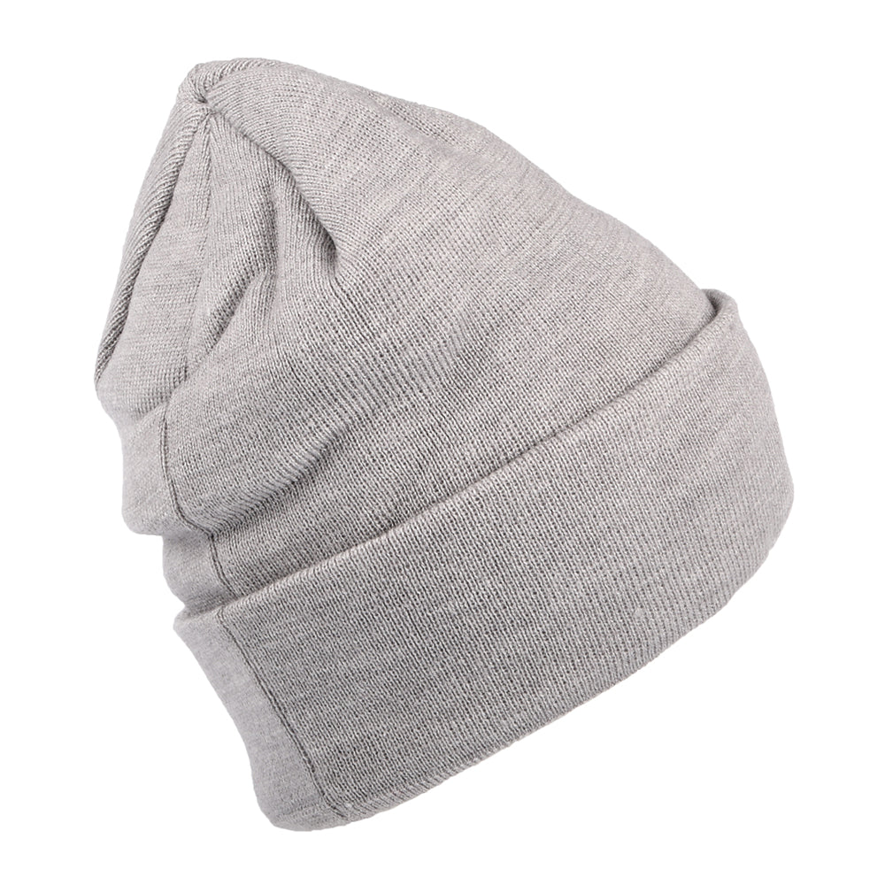 Bonnet Cuff Knit MLB Metallic Logo L.A. Dodgers gris NEW ERA