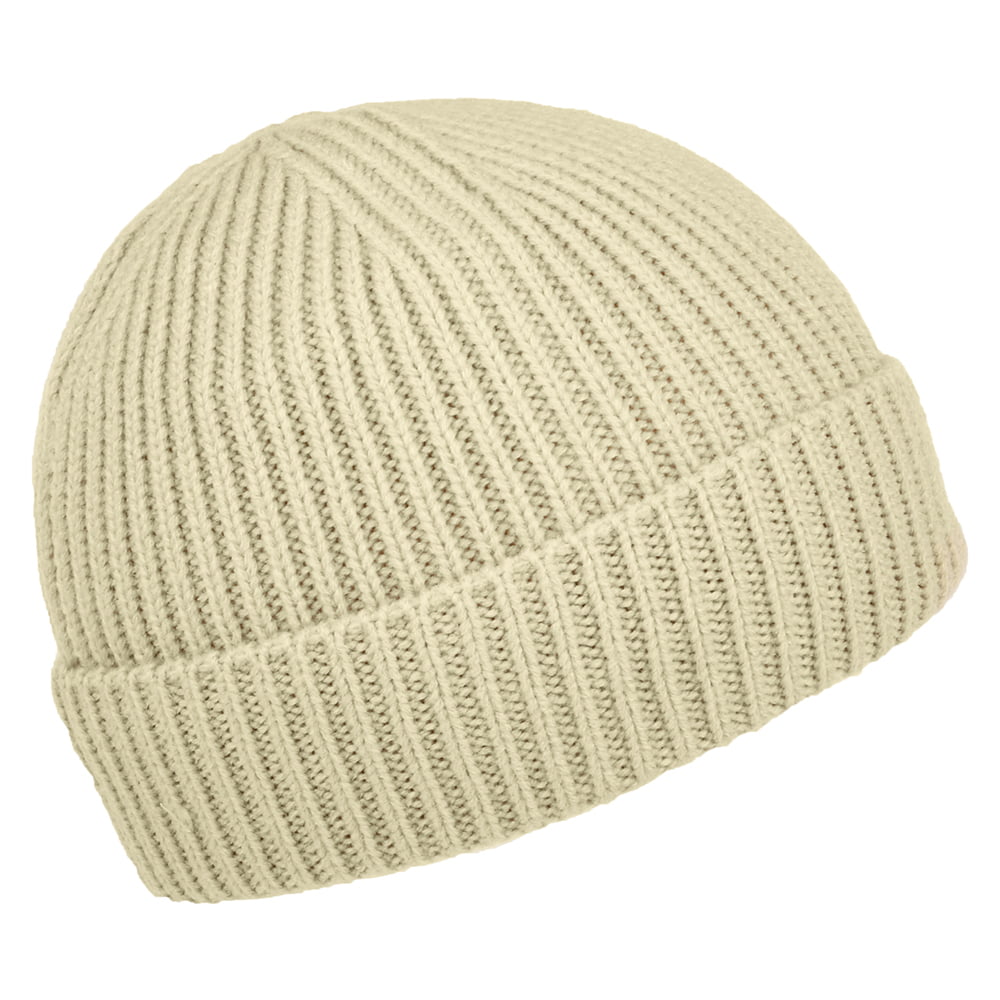 Bonnet Marin à Revers TNF Logo Box beige sable THE NORTH FACE