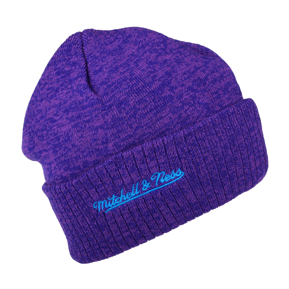 Bonnet NBA Fandom Knit HWC Charlotte Hornets violet MITCHELL & NESS