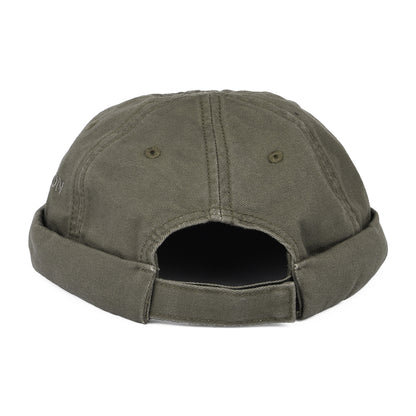 Bonnet Miki Breton en Coton olive STETSON