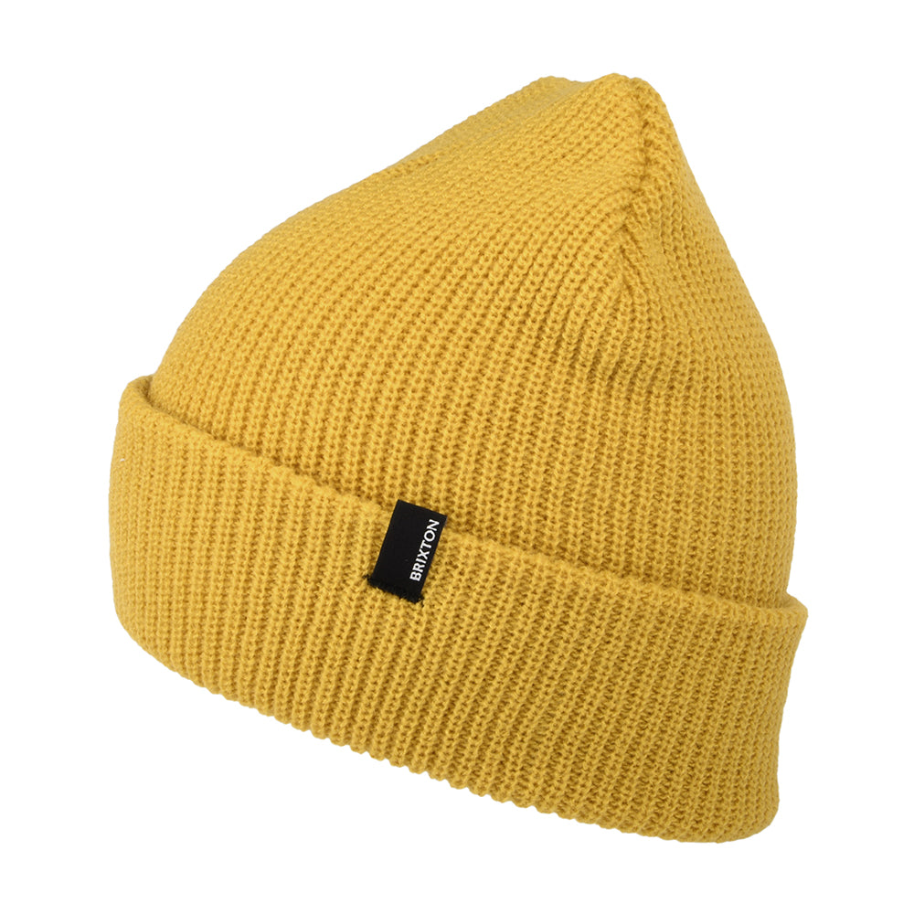 Bonnet à Revers Heist moutarde BRIXTON