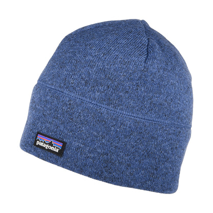 Bonnet Recyclé Better Sweater bleu chiné PATAGONIA