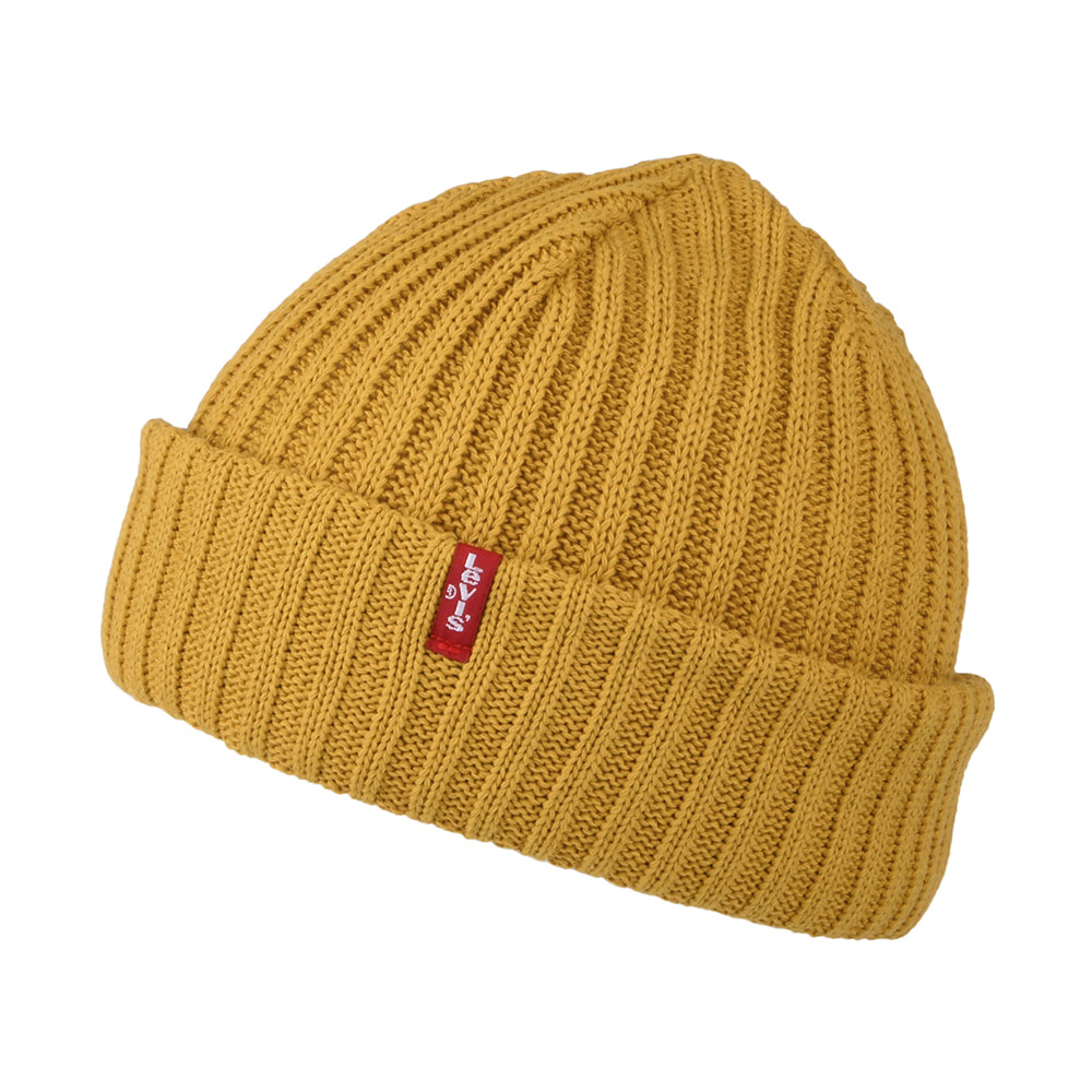 Bonnet Marin Côtelé jaune LEVI'S