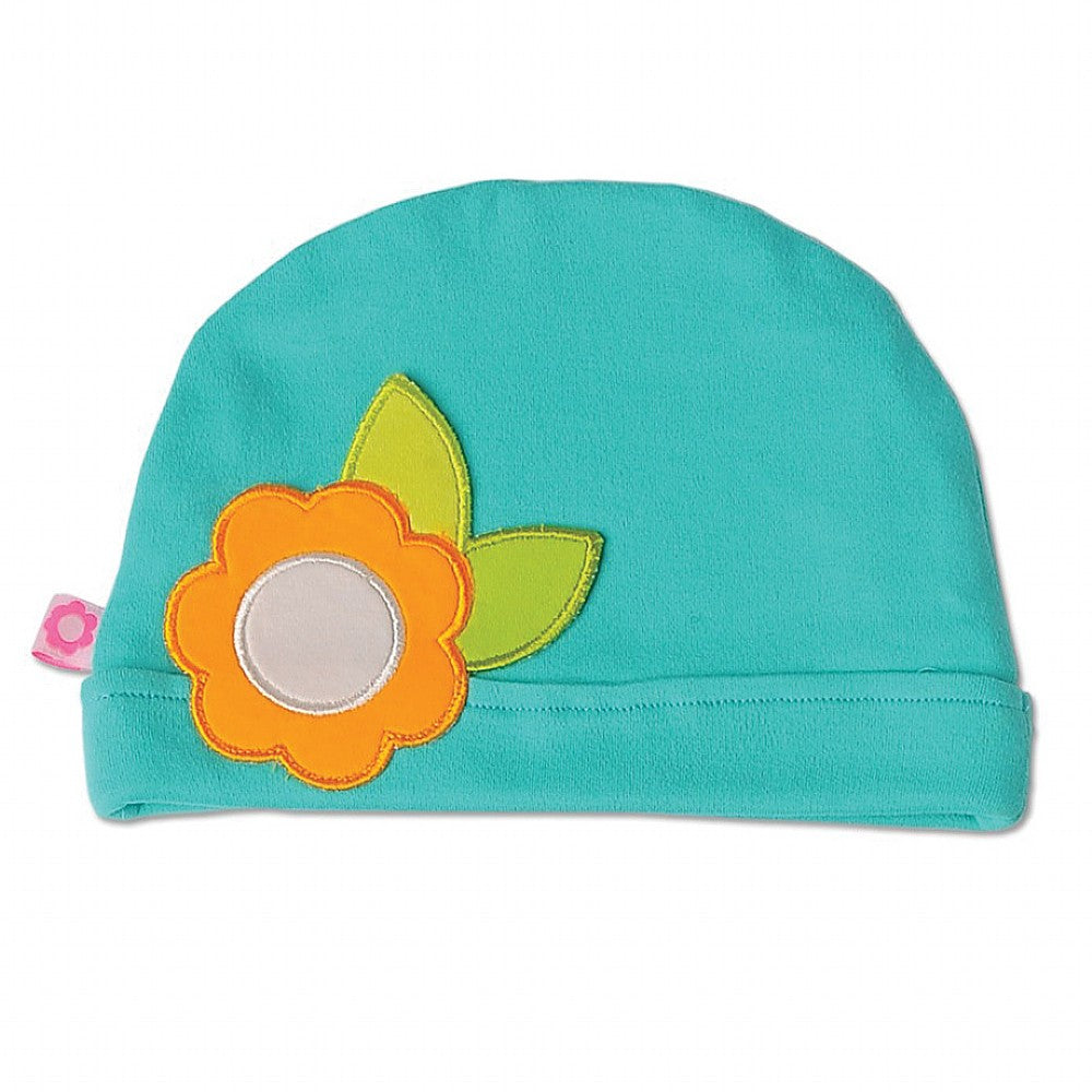 Chapeau Bébé Poppy The Peacock vert OLIVE & MOSS