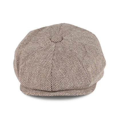 Casquette Gavroche Enfant à Chevrons marron JAXON & JAMES